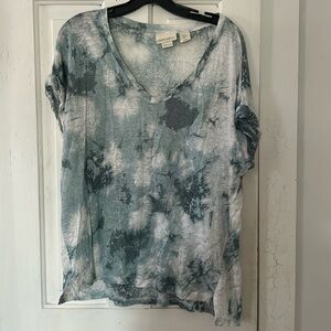 cynthia rowley tye dye shirt size large